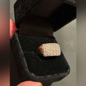 10kt Gold And Diamond  Ring